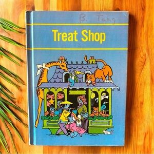 VINTAGE 1960s Treat Shop - Treasury of Literature - Banner Edition